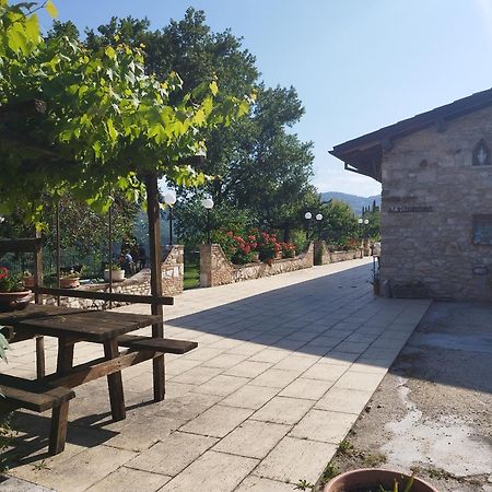 Agriturismo Le Cascine Castel di Tora Luaran gambar